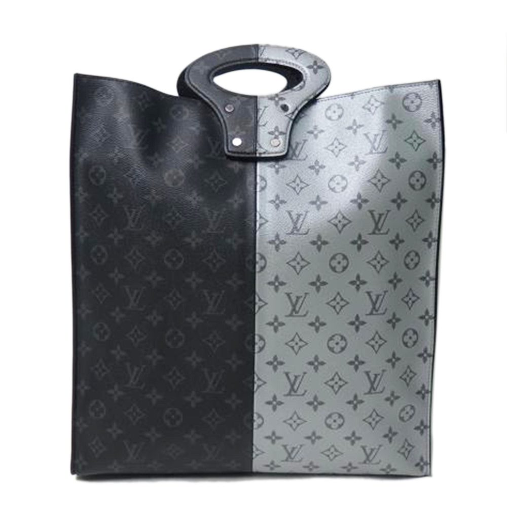 Louis Vuitton Black Eclipse Monogram Bag Tote Pac… - image 2